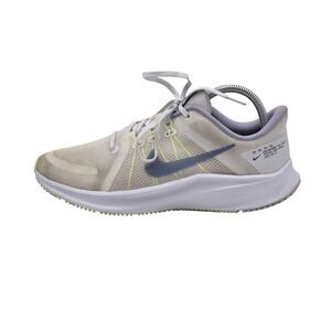 Nike Quest 4 Shoes Womens Size 10 Beige Running Athletic Sneakers DA1106-101